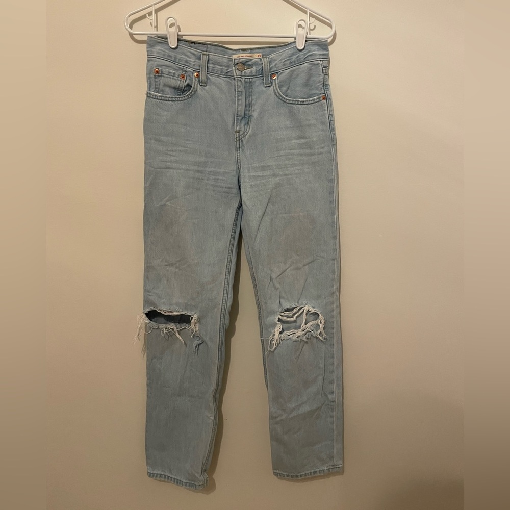 Madewell High Rise Slim Crop Boyjean